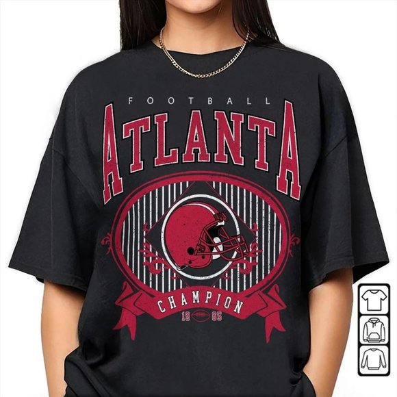 Atlanta Falcons Sweatshirts 1965 Atlanta Falcons Shirts Football Shirt - Picture 1 of 1